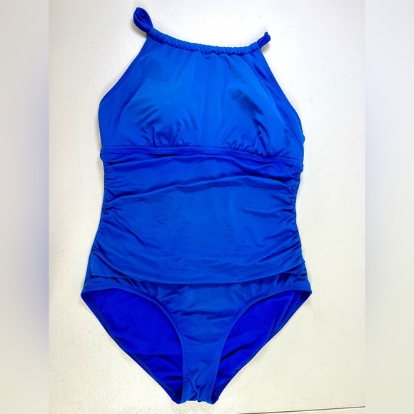Jantzen Other - Jantzen Vibrant Blue Swimwear, one piece size 14